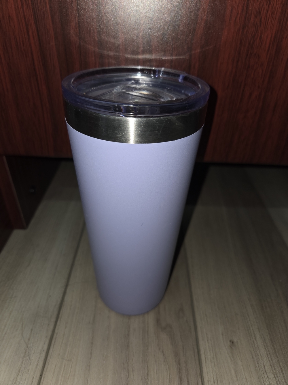 Zak Lilac Stainless Travel Tumbler with Clear Lid